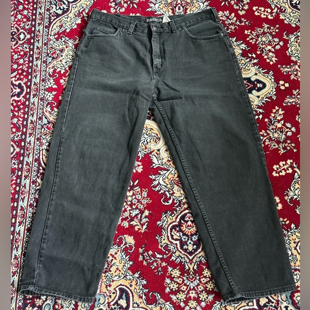 Vintage Dakota 40x32” IN  Men’s Mid Rise Black Denim Jeans